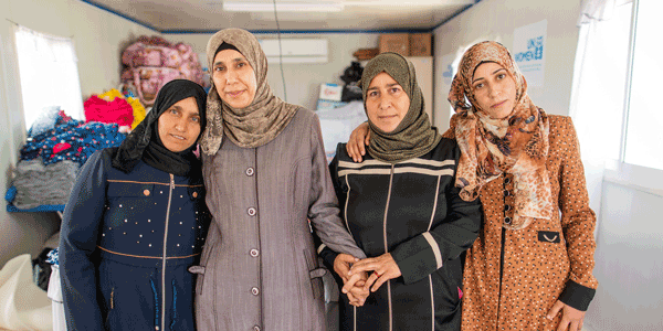 Syrian refugees in Jordan